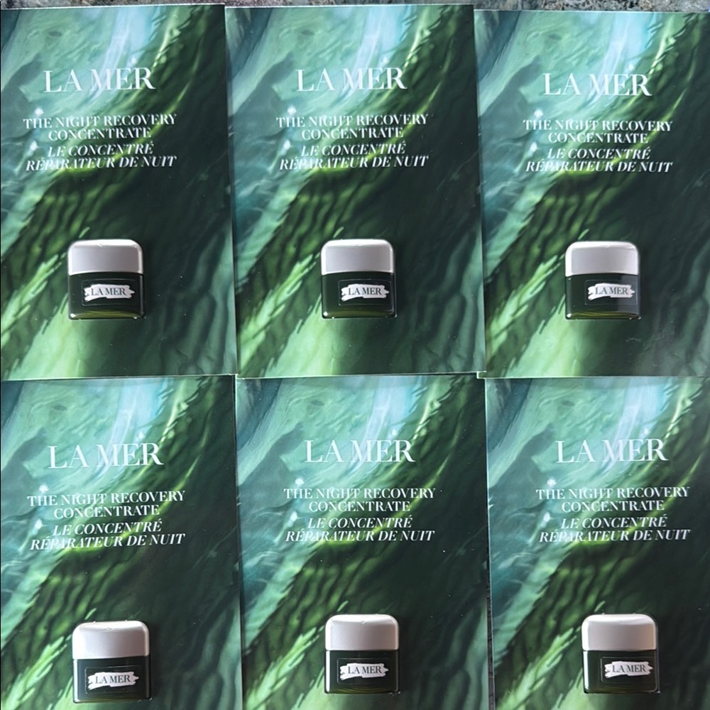 Lot of 6 La Mer "The Night Recovery Concentrate" 18ml total